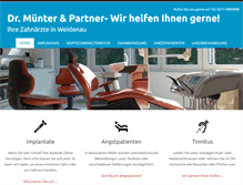 Tablet Screenshot of mundpartner.de